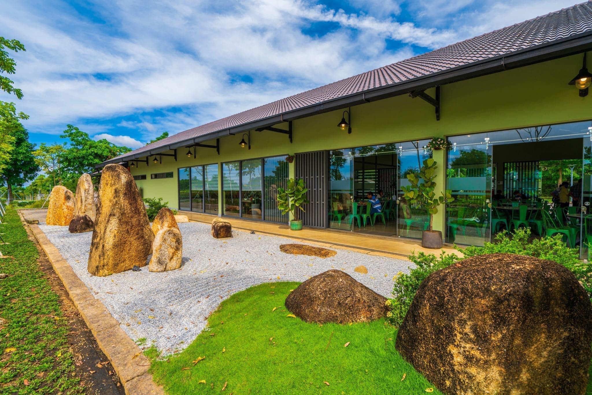 Nhà Hàng Zen & Nhà Tròn: Không Gian Tiếp Đón Khách Sang Trọng Tại Sala Garden
