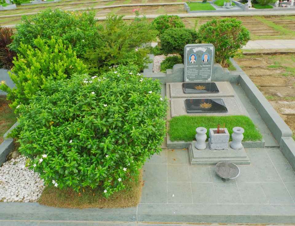 Mộ quách cao cấp tại Sala Garden - mẫu 1