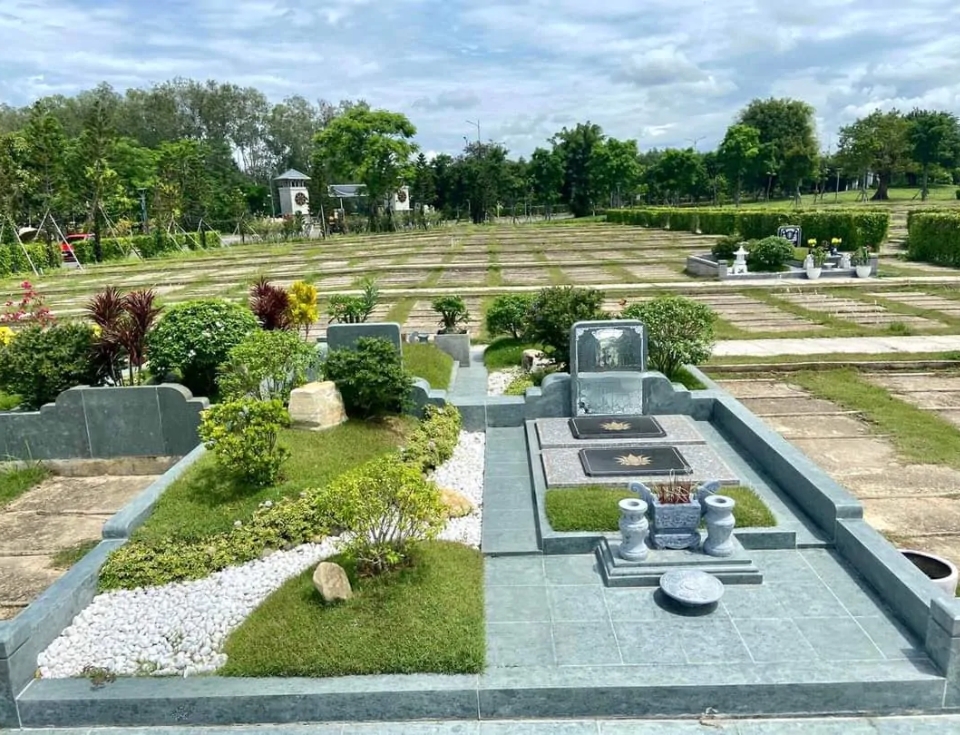 Mộ quách cao cấp tại Sala Garden - mẫu 2