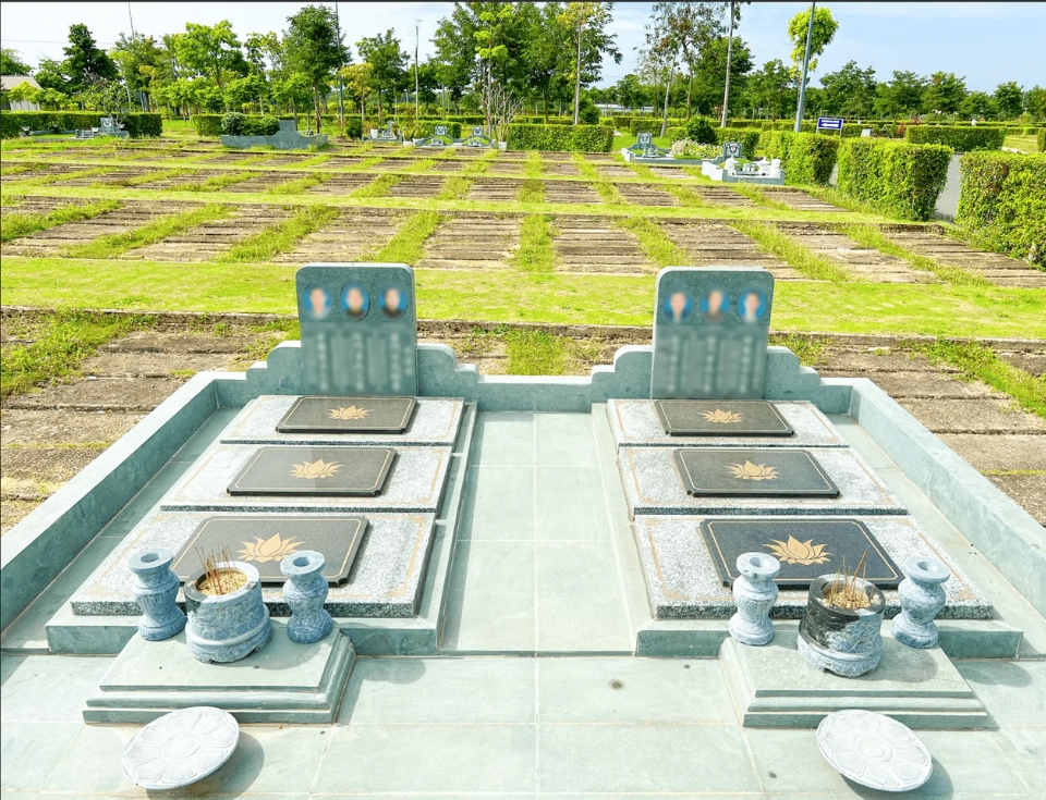 Mộ quách cao cấp tại Sala Garden - mẫu 3