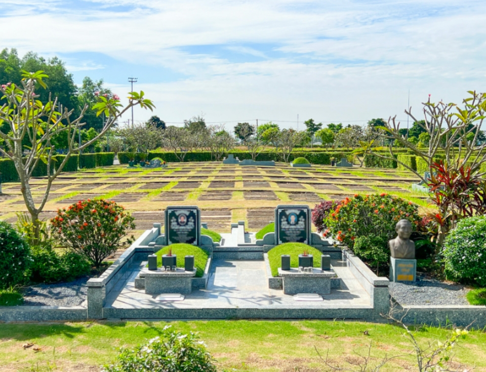 Mộ song thân cao cấp tại Sala Garden - mẫu 2