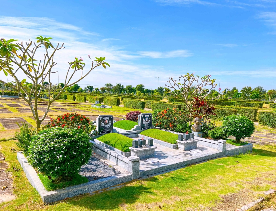 Mộ song thân cao cấp tại Sala Garden - mẫu 3