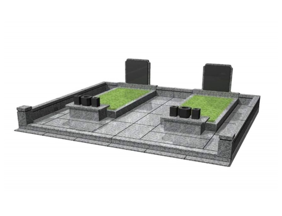 Mộ song thân cao cấp tại Sala Garden - mẫu 4